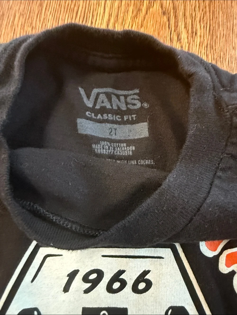 Vans black long